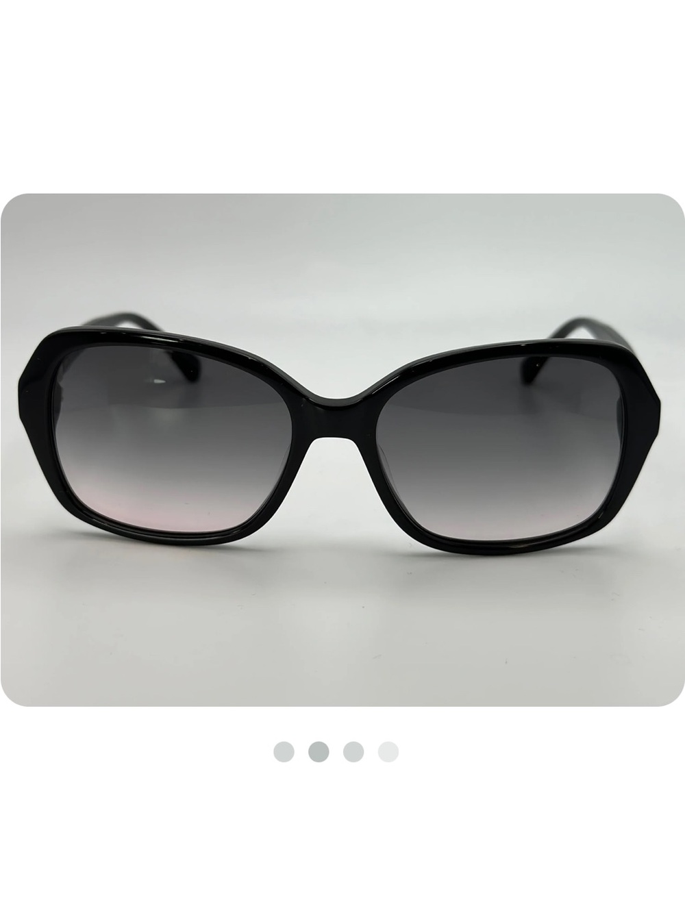 kate spade Black Frame with Gray Gradient Lens Women's Sunglasses